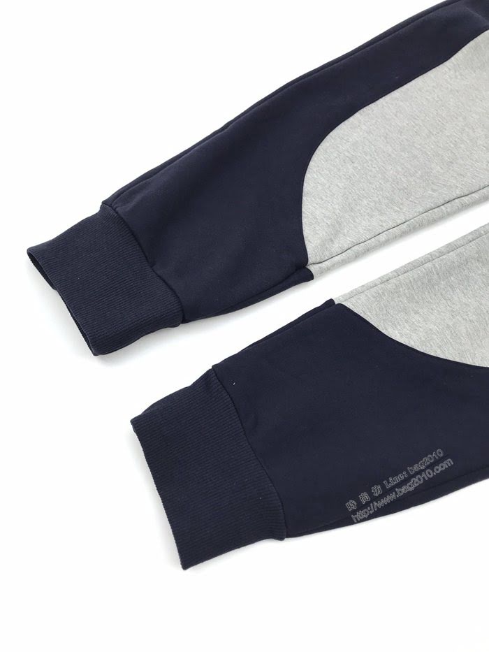 Balenciaga男裝 巴黎世家秋冬新款撞色拼接加厚衛褲  ydi3453